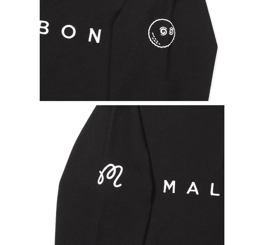 Malbon Golf  |Street Style Long Sleeves Plain Logo Sweatshirts