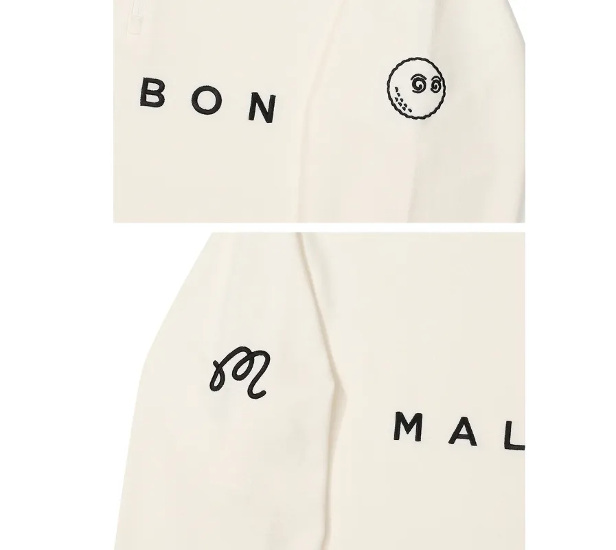 Malbon Golf  |Street Style Long Sleeves Plain Logo Sweatshirts