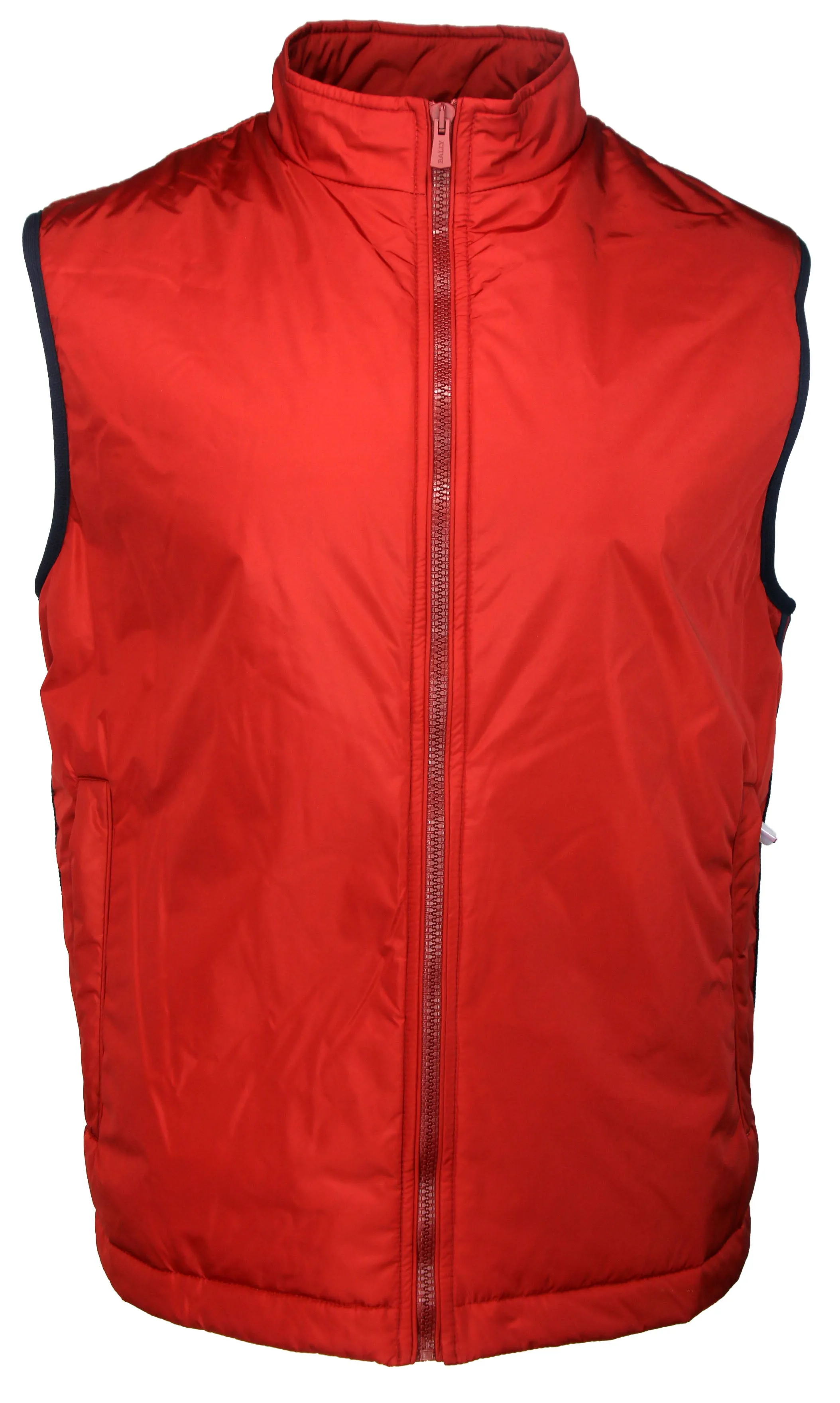 Men's Bally Side Logo Vest, Ink