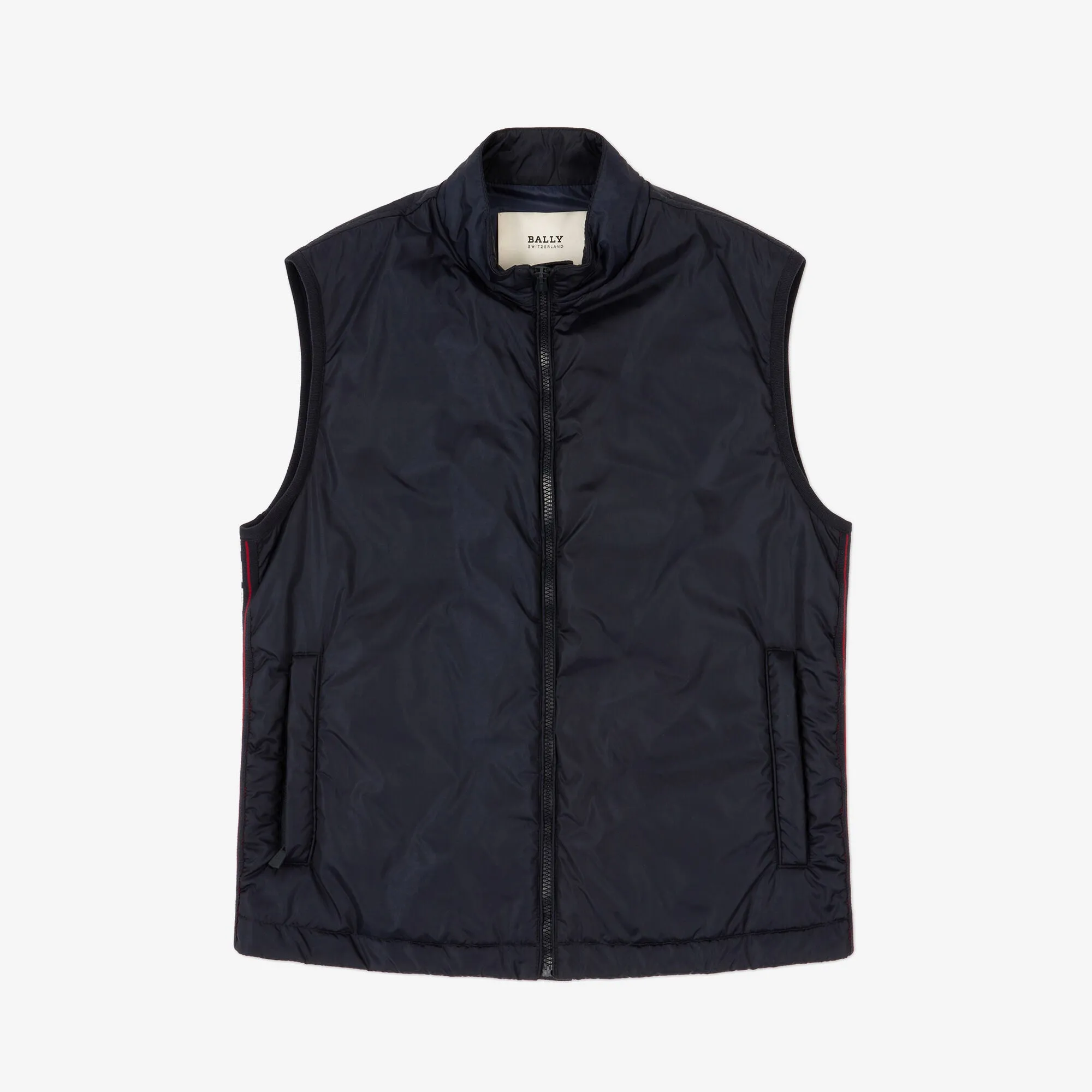 Men's Bally Side Logo Vest, Ink