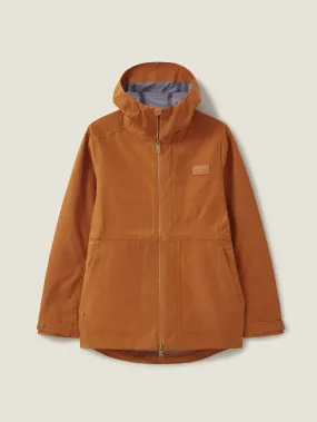 Men's Burnt Orange Bergen Waterproof Jacket