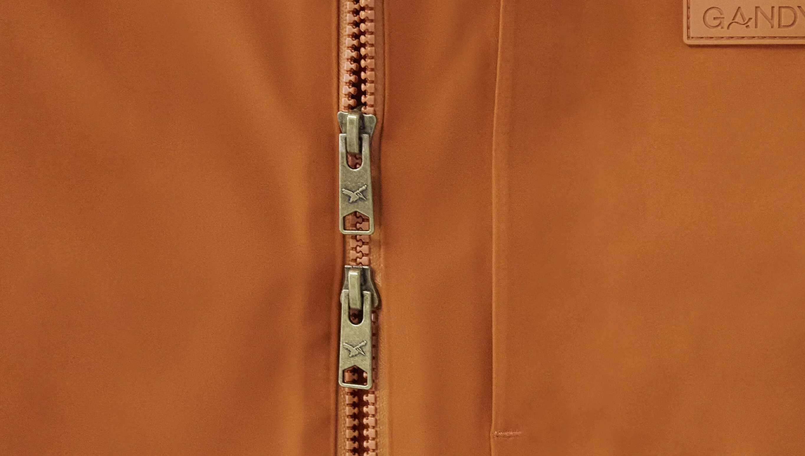 Men's Burnt Orange Bergen Waterproof Jacket