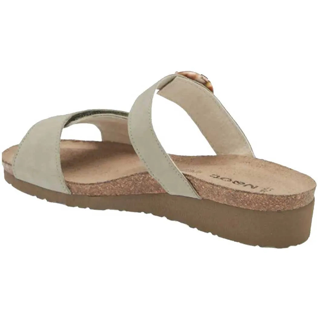 Naot Anabel Slide Wedge Sandal Sage Nubuck (Women's)