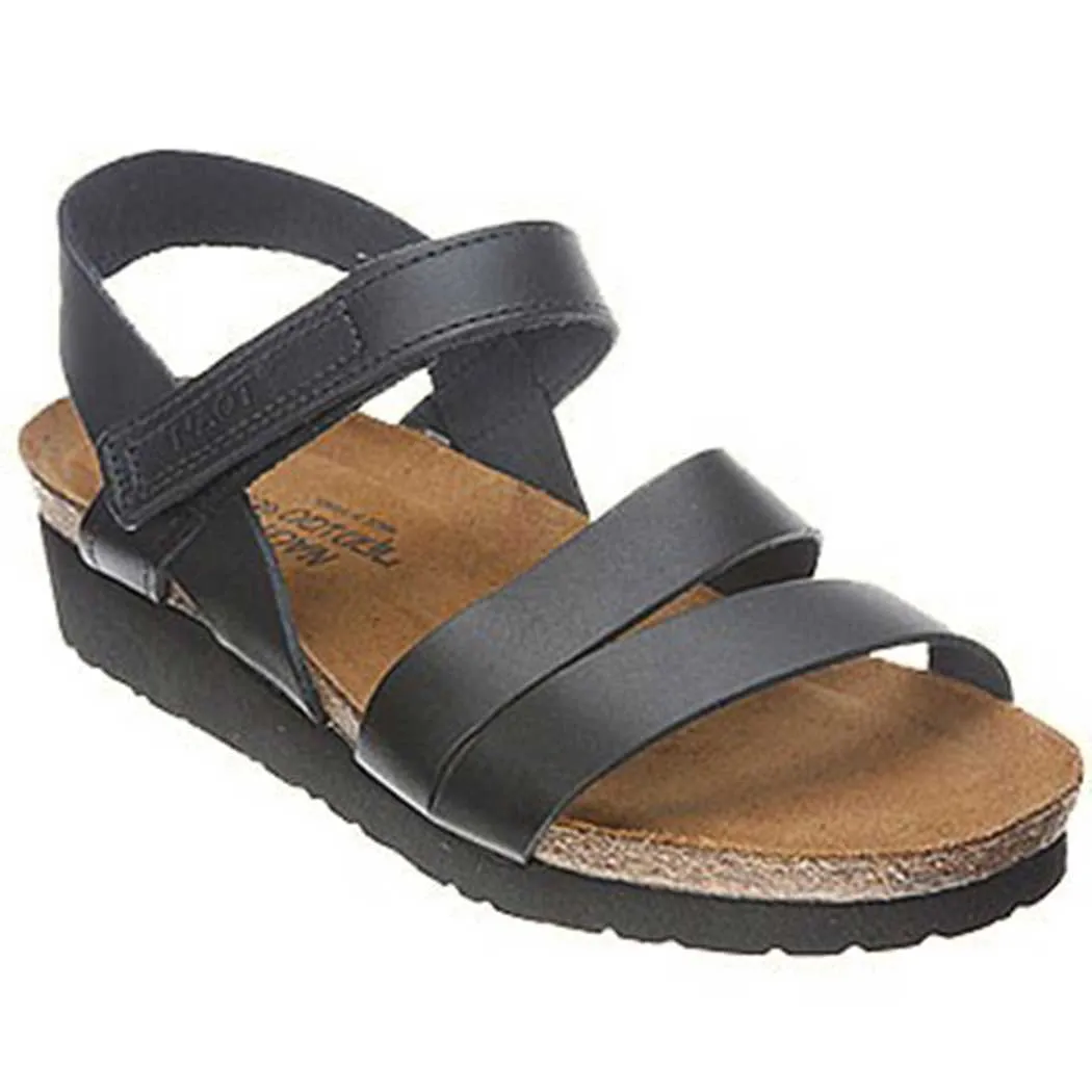 Naot Kayla Sandal Black Leather (Women's)