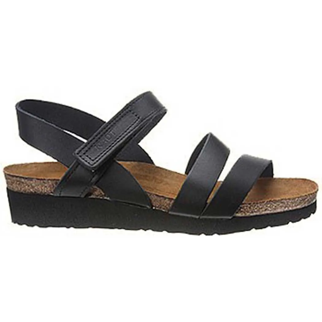 Naot Kayla Sandal Black Leather (Women's)