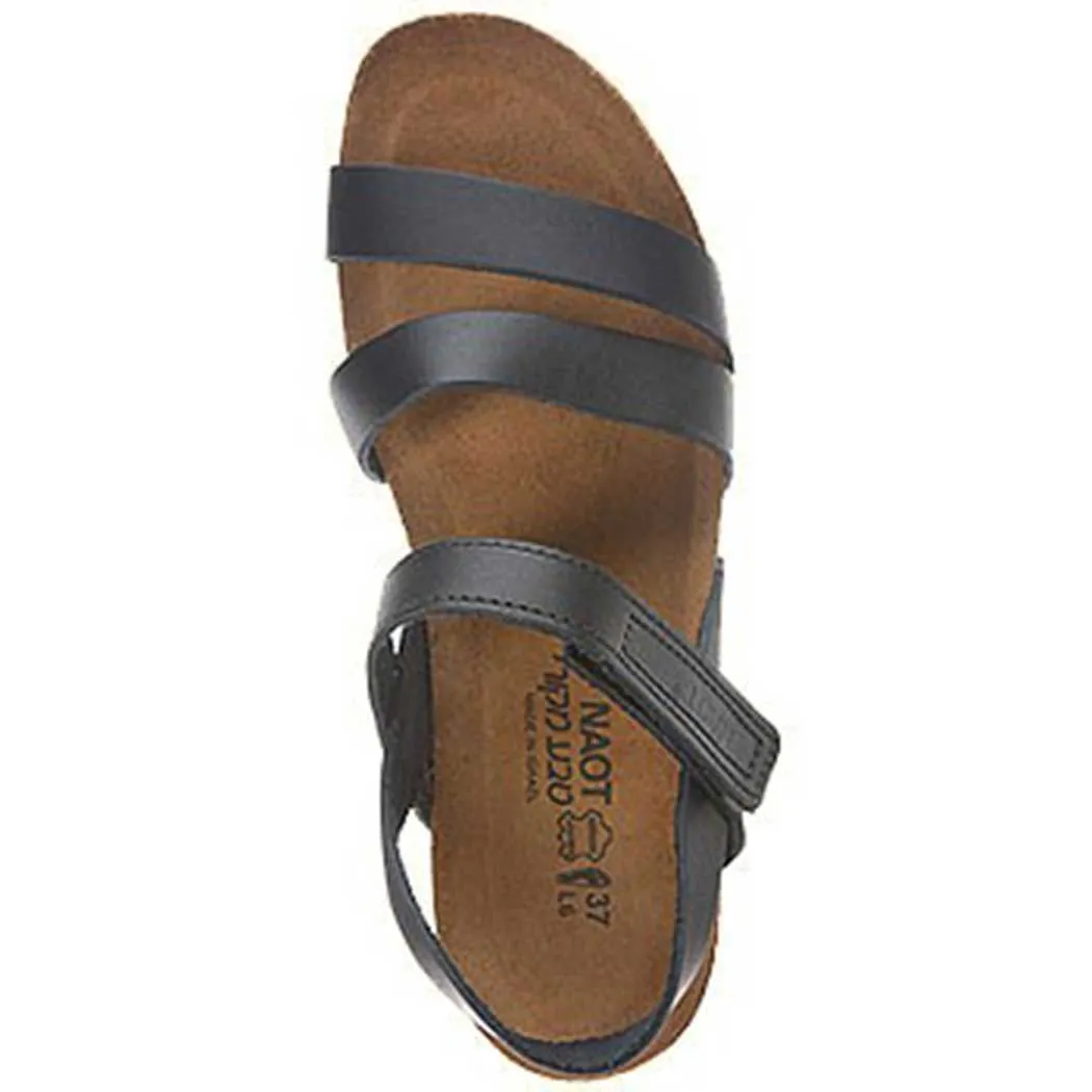 Naot Kayla Sandal Black Leather (Women's)