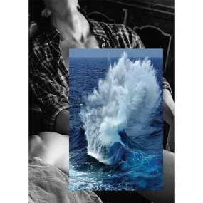 Naro Pinosa Wave Self Pleasuring Love Postcard