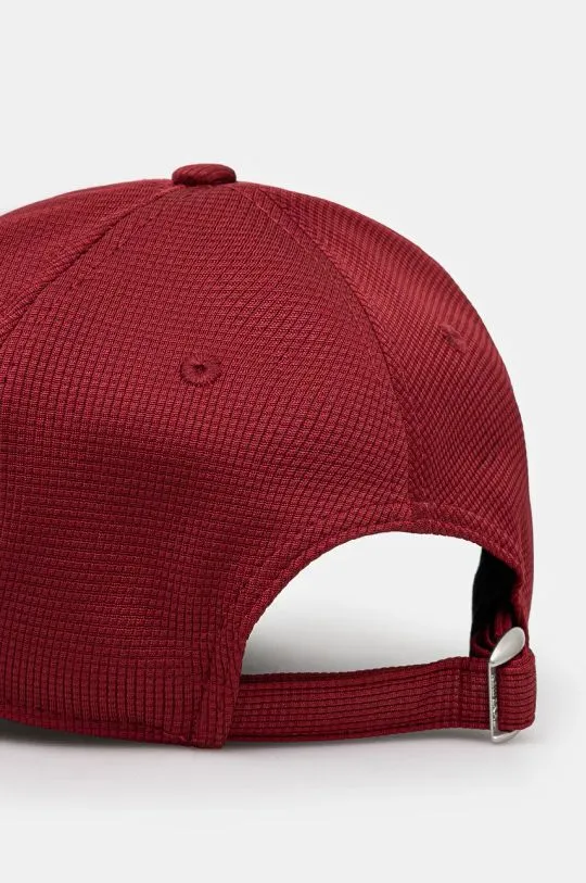 New Era baseball cap PIVOT KNIT 9FORTY® LOS ANGELES DODGERS maroon color with an application 60565473