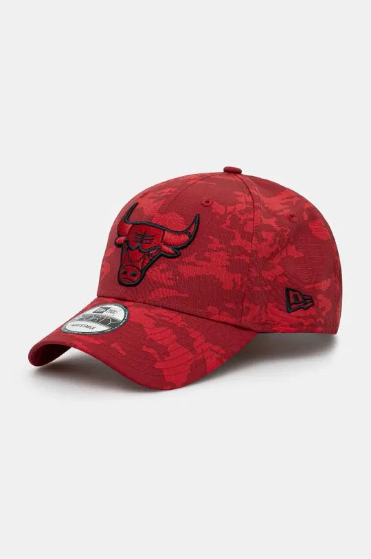 New Era baseball cap TONAL CAMO AOP 9FORTY CHICAGO BULLS red color 60565360