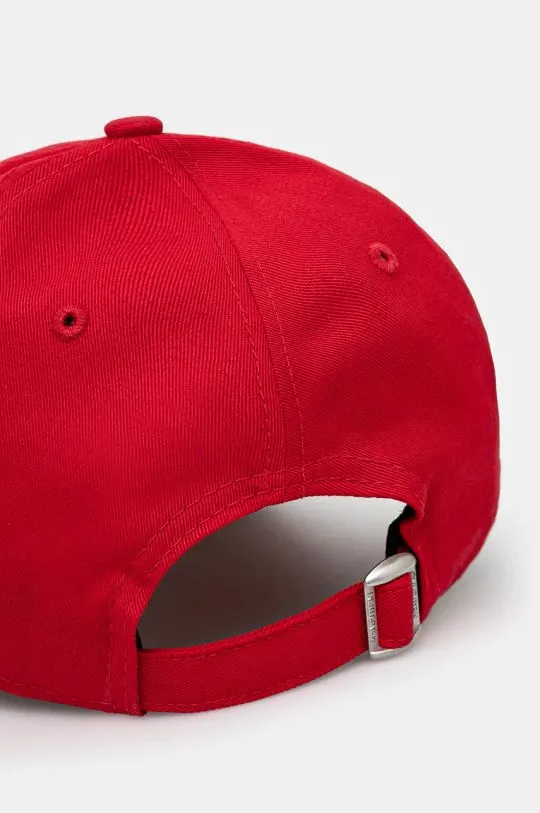 New Era cotton baseball cap TEAM OUTLINE 9FORTY® NEW YORK YANKEES red color with an application 60565119