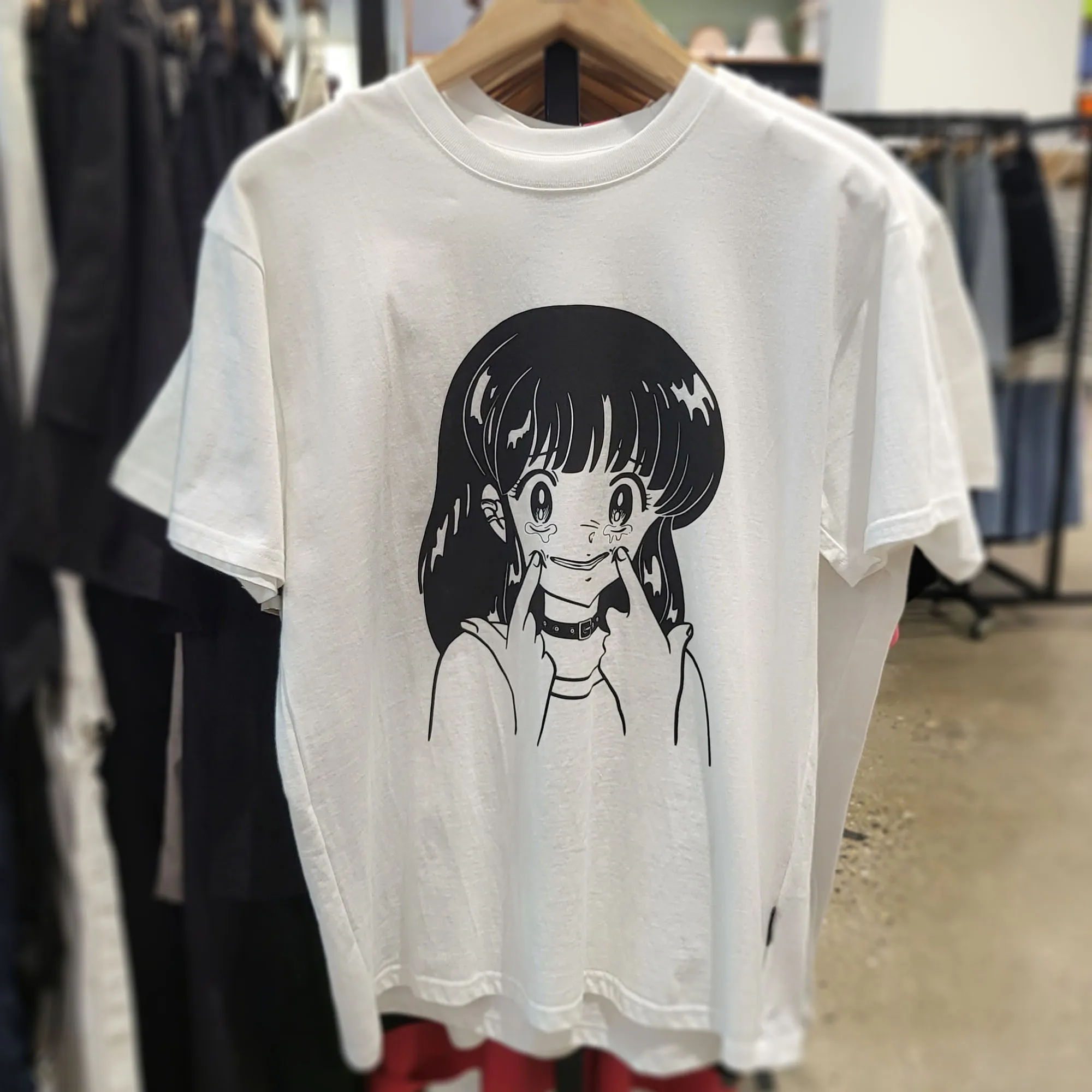 Nice Ghost Club  |[ NICE GHOST CLUB]★24SS★ CRYING SMILE TEE