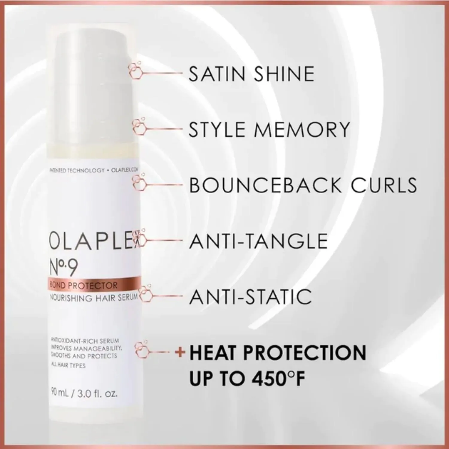 No 9 Bond Protector Nourishing Hair Serum 90ml