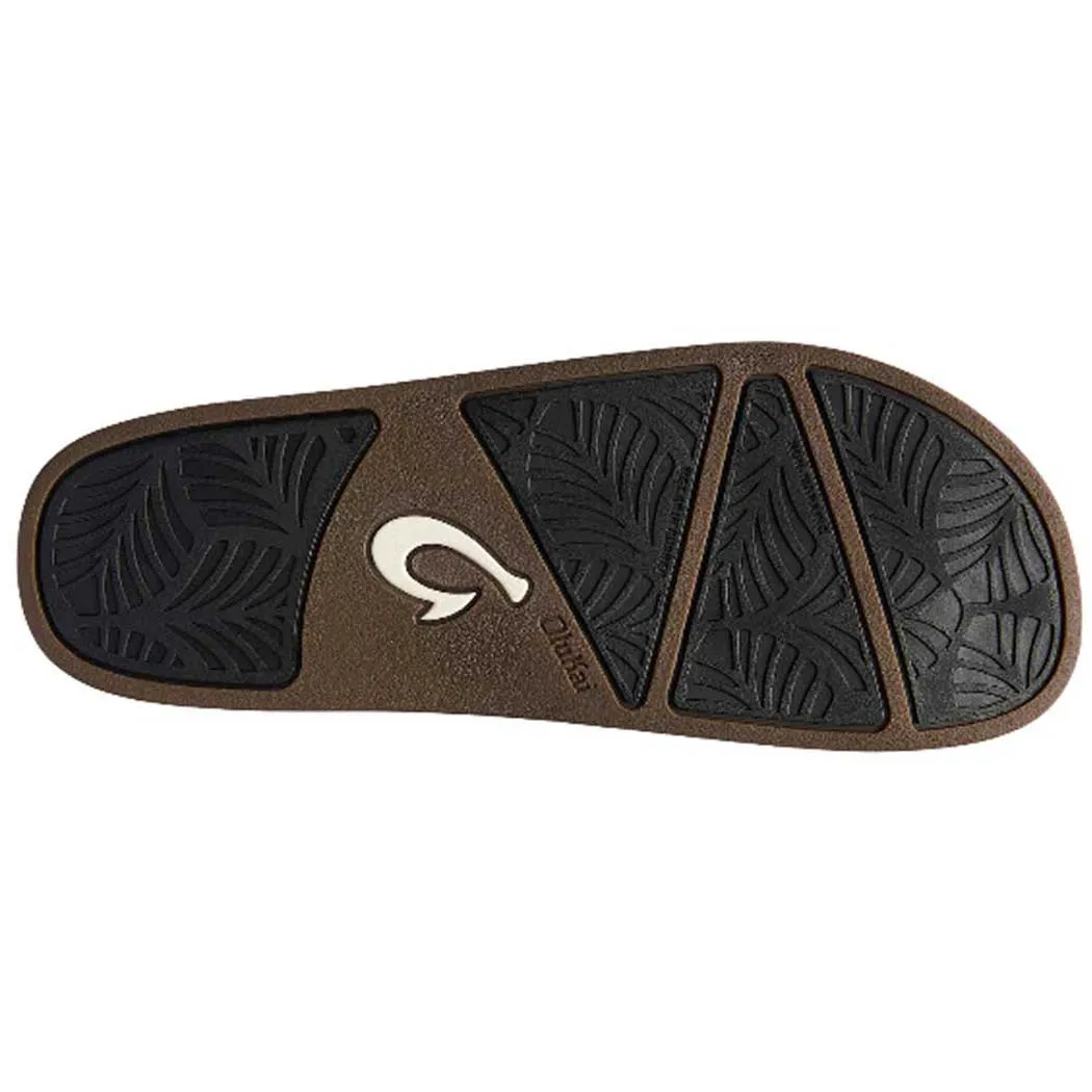 OluKai Kamola Slide Sandal Black/ Black (Women's)