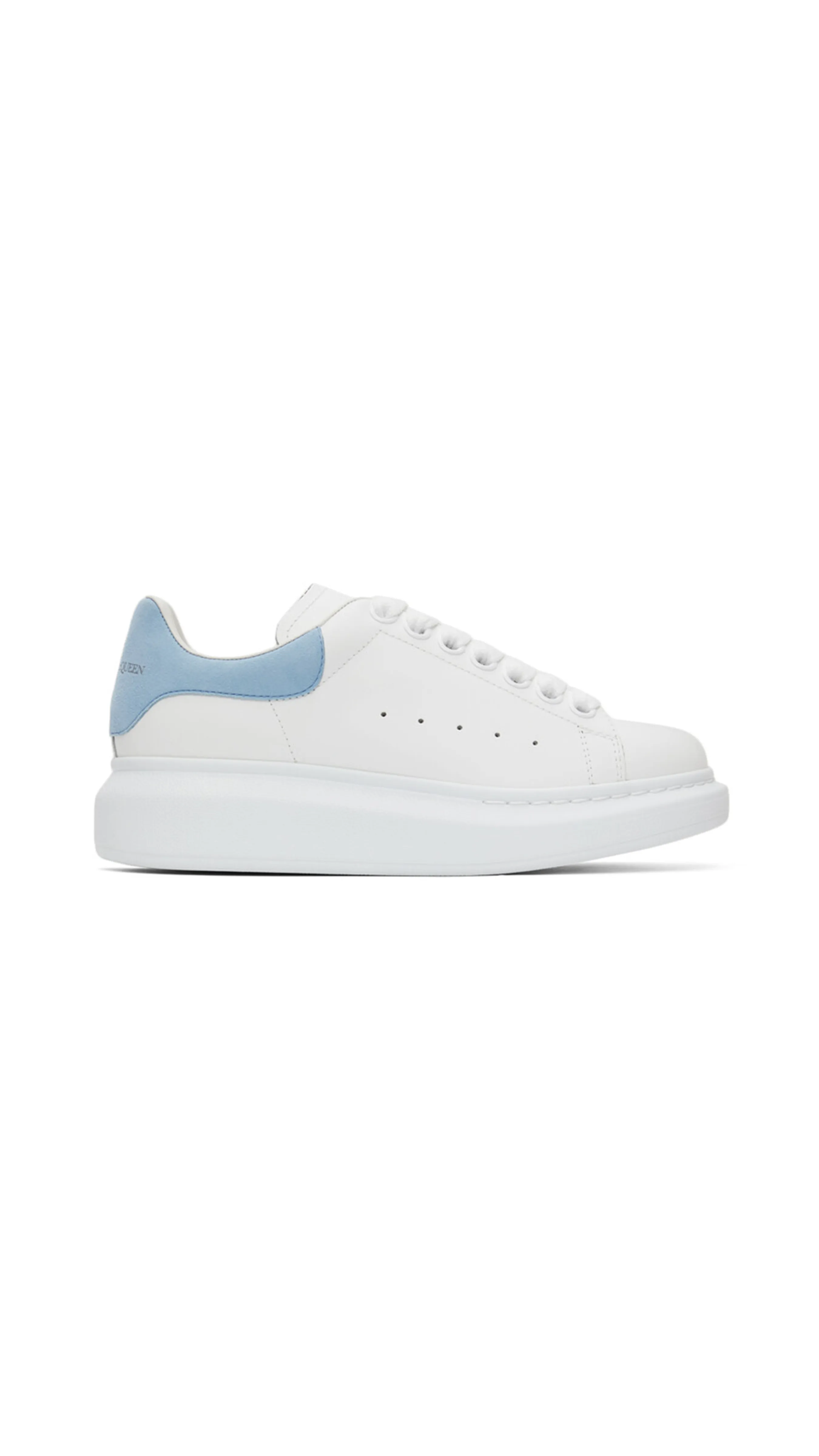 Oversized Sneakers - White/Pale Blue