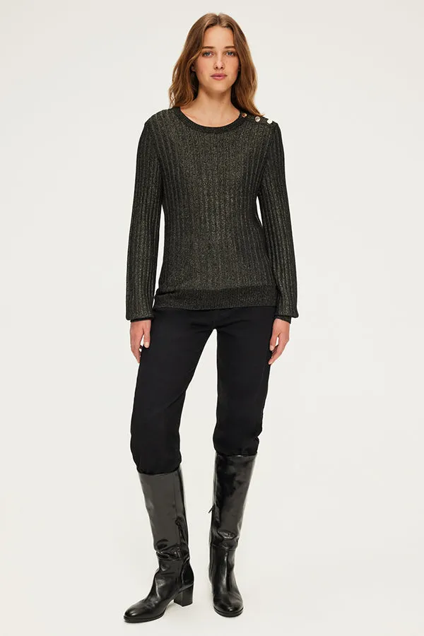 PabloJOIA RIBBED LUREX SWEATER