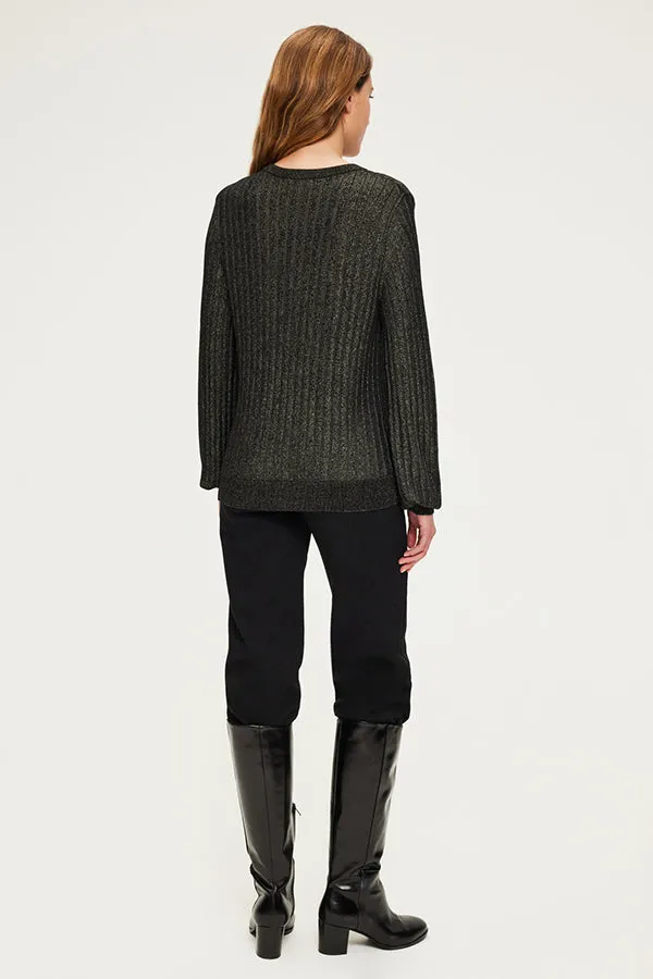 PabloJOIA RIBBED LUREX SWEATER