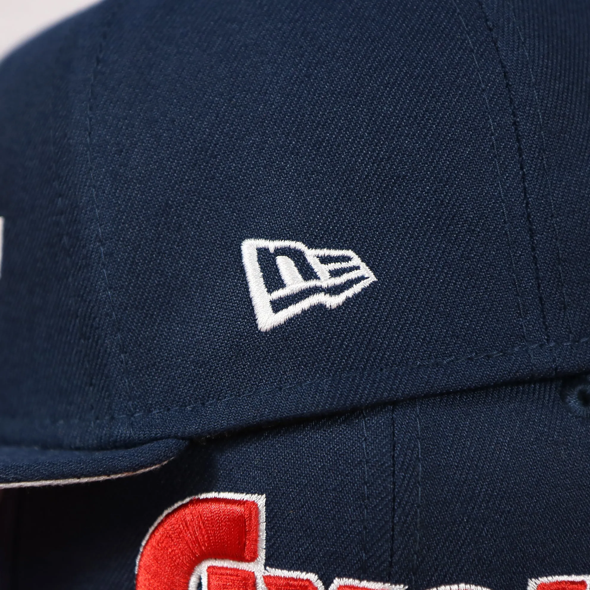 Philadelphia 76ers 2022 City Edition Sixers Script Spectrum Side Patch Navy 59Fifty Fitted Cap