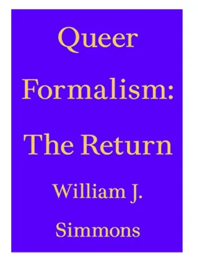 Queer Formalism: The Return