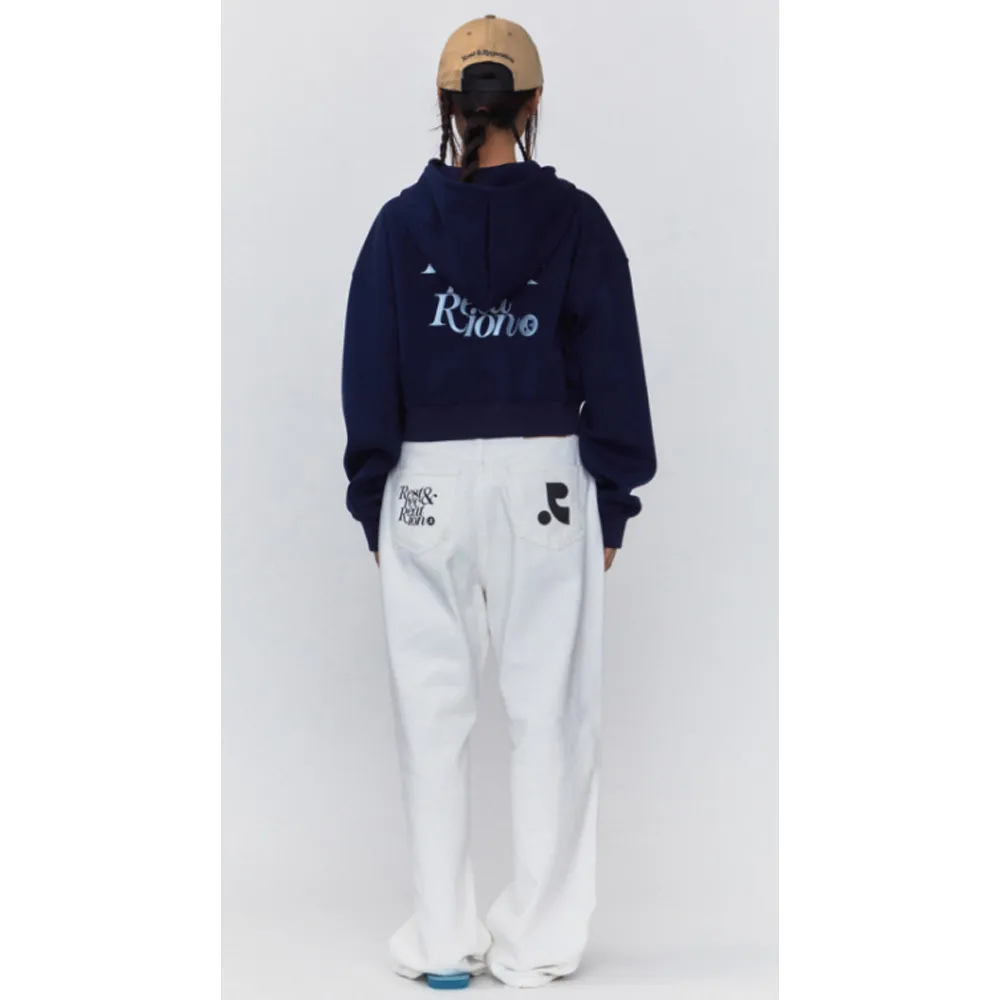 Rest & Recreation  |Blended Fabrics Street Style Long Sleeves Plain Logo