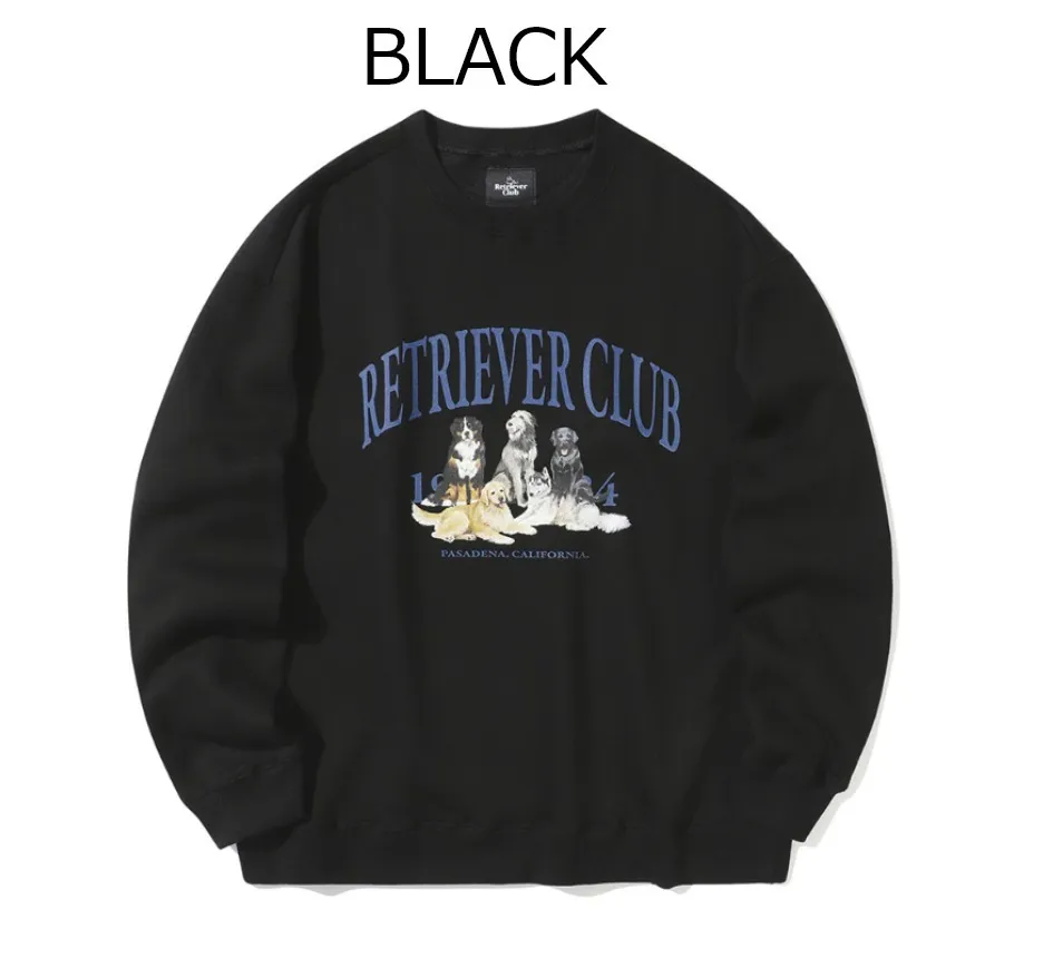 Retriever Club  |Unisex Street Style Long Sleeves Sweatshirts