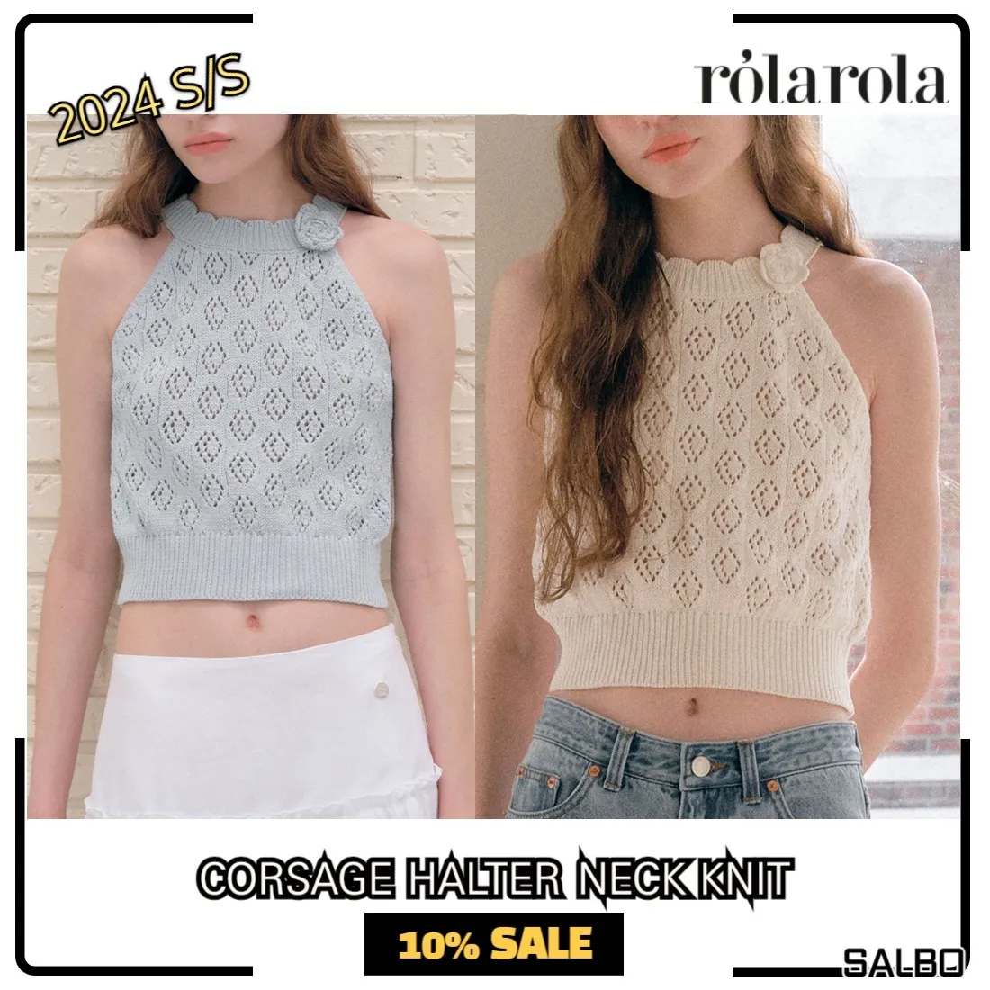 rolarola  |Argile Casual Style Sleeveless Street Style Elegant Style