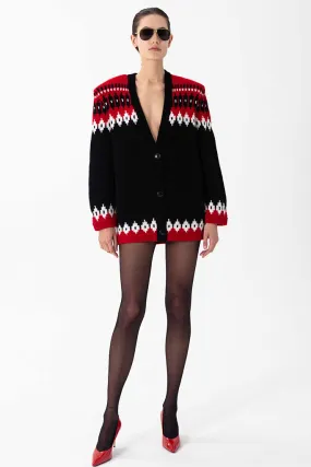 Ronny Kobo - Parmida Knit Cardigan - Fairisle Multi