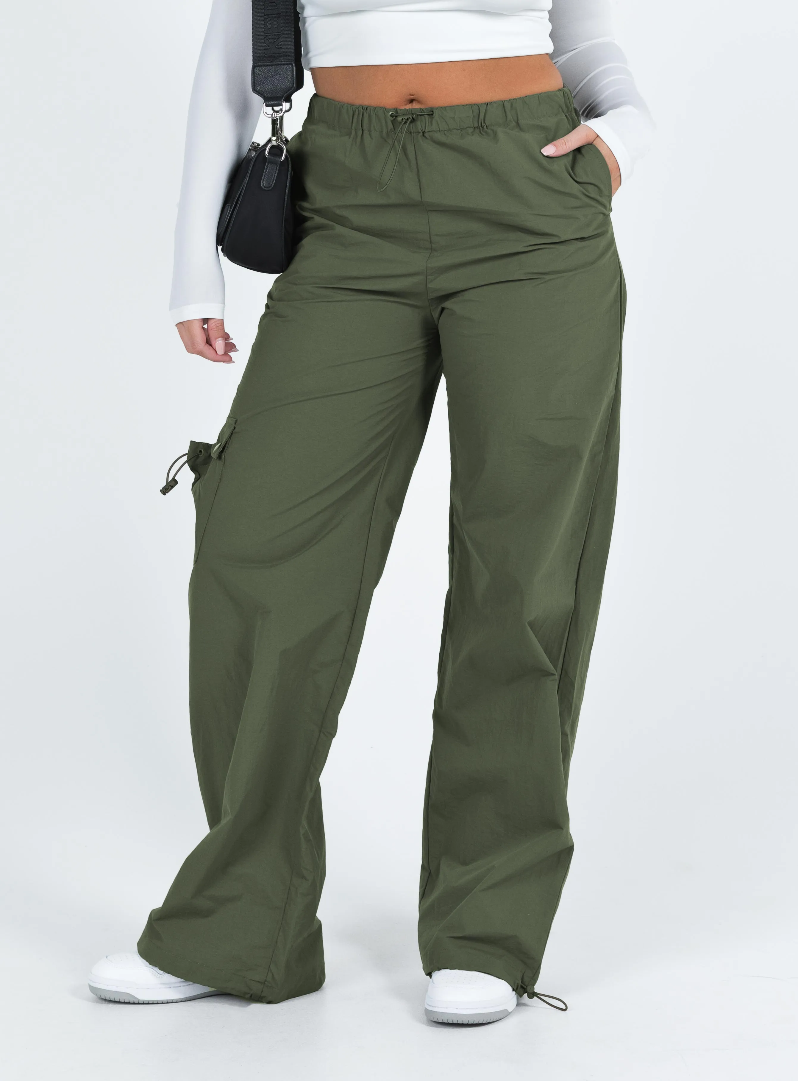 Rossetto Cargo Pants Olive Green