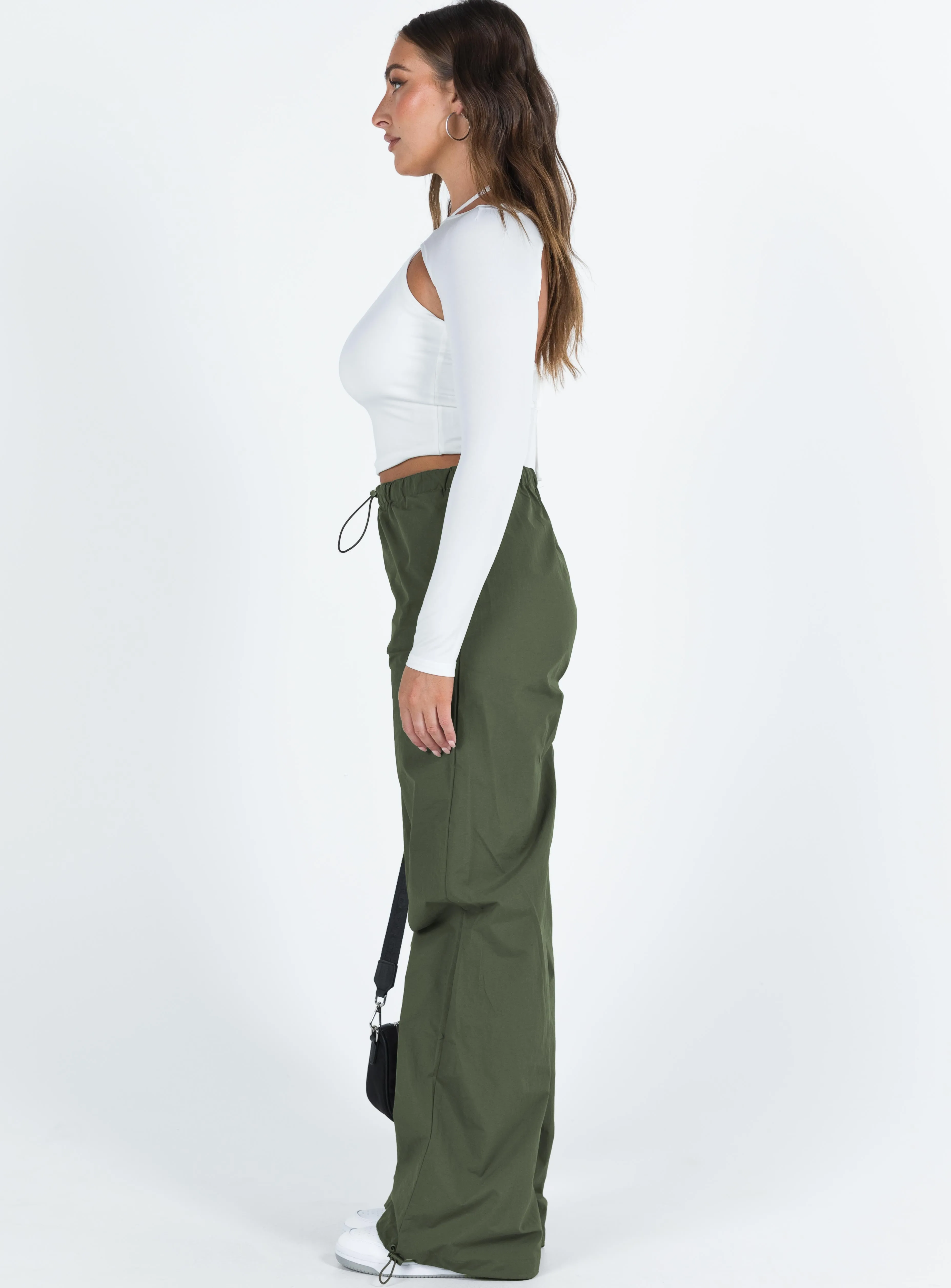 Rossetto Cargo Pants Olive Green