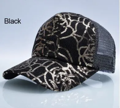 Rya Sequin Baseball Cap