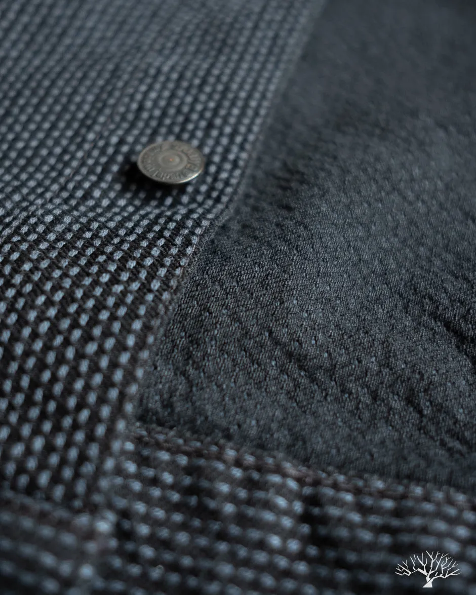 Sashiko Type 3 Jacket - Grey x Black