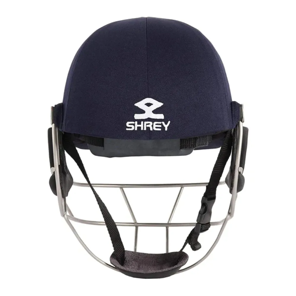 SHREY Master Class Air Stainless Steel Cricket Helmet (Navy)