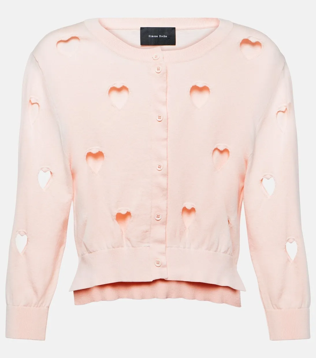 Simone Rocha  |Heart Casual Style Long Sleeves Party Style Elegant Style