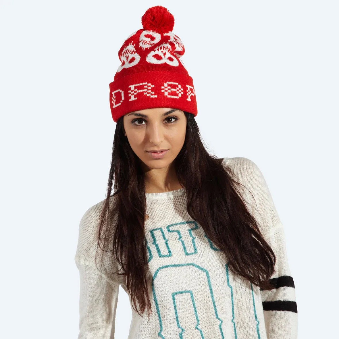 Skull Fucked Bobble Hat