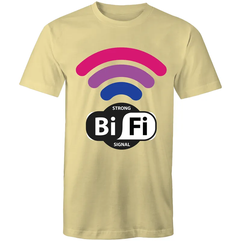 Strong BiFi Signal Bisexual T-Shirt Unisex (B002)