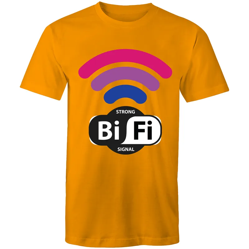 Strong BiFi Signal Bisexual T-Shirt Unisex (B002)