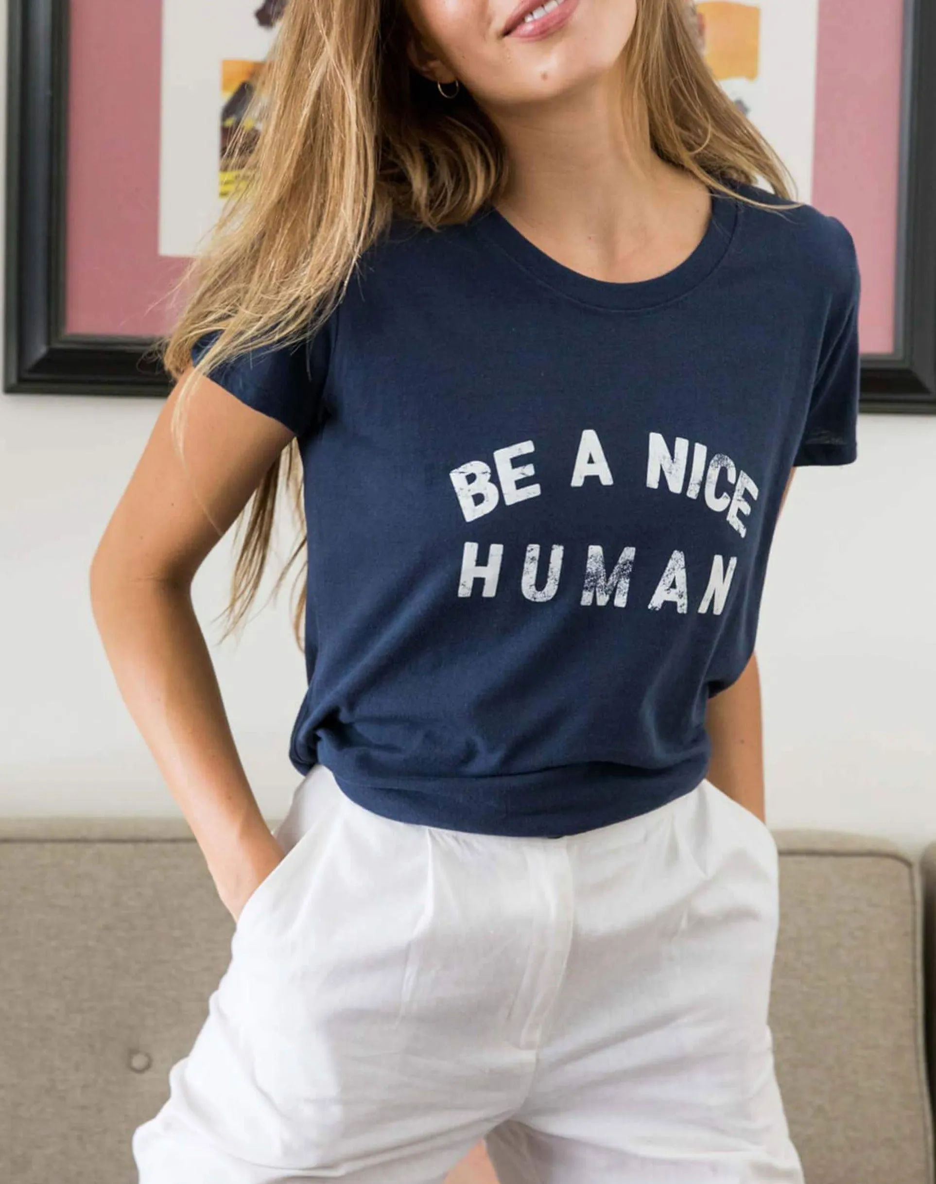 SUB_URBAN RIOT Be a Nice Human Loose Tee