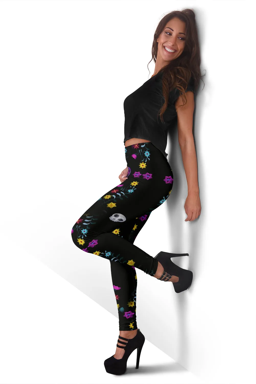 Sugar Skull Superstar Leggings