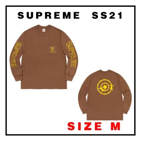 Supreme  |Unisex Street Style Long Sleeves Skater Style Shirts