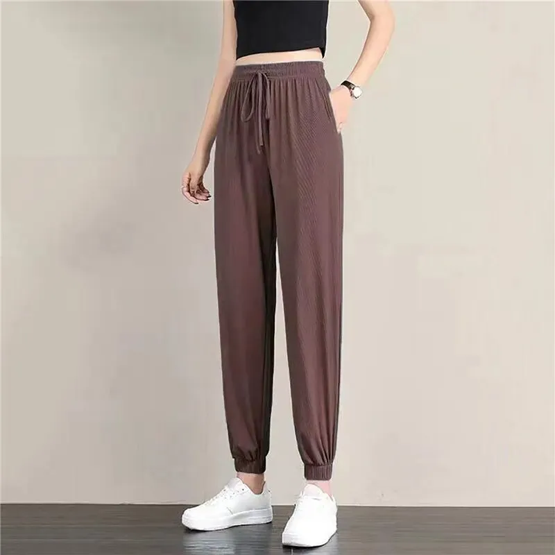 Sweatpants Baggy Pants High Waist Jogger