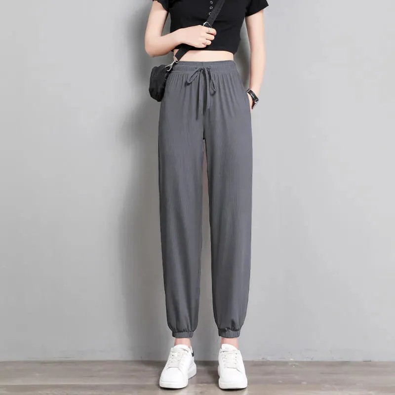 Sweatpants Baggy Pants High Waist Jogger