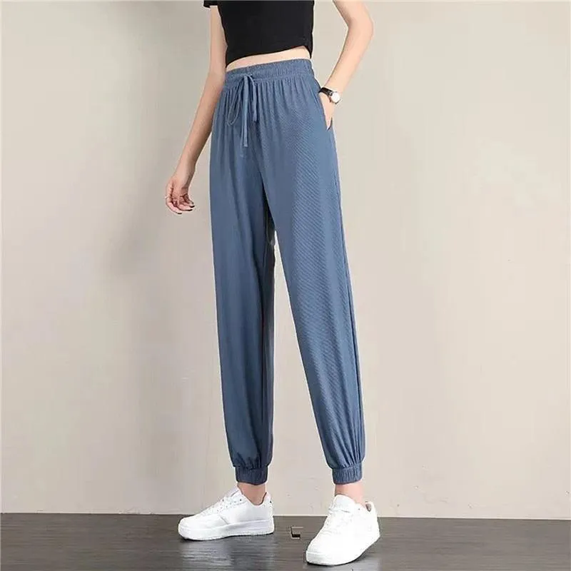 Sweatpants Baggy Pants High Waist Jogger