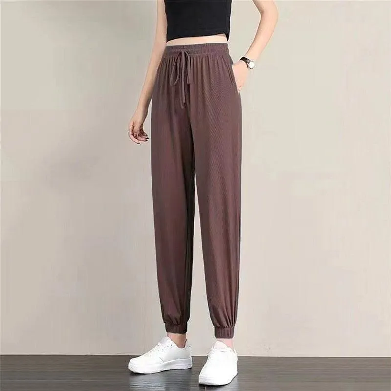 Sweatpants Baggy Pants High Waist Jogger