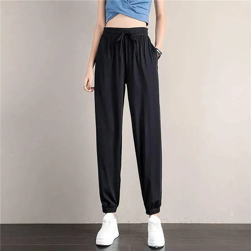 Sweatpants Baggy Pants High Waist Jogger