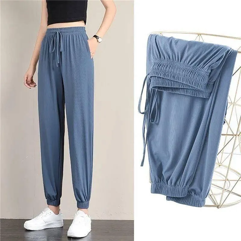 Sweatpants Baggy Pants High Waist Jogger