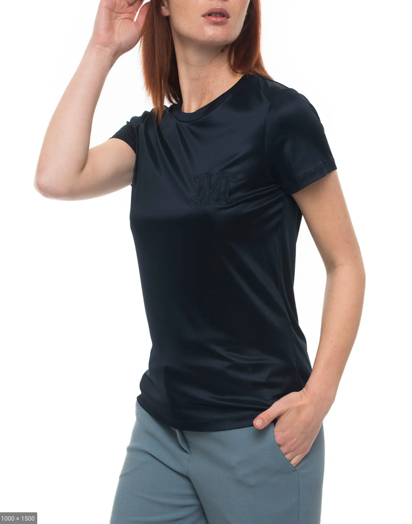 T-SHIRT IN SETA MAXMARA