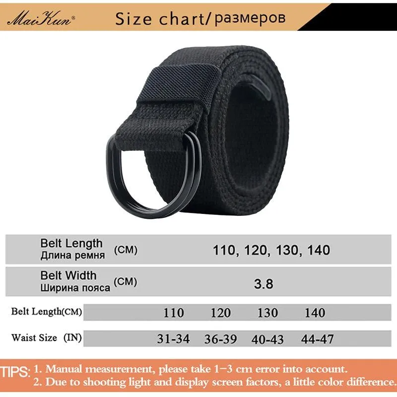 Tactical Canvas Belt High Quality