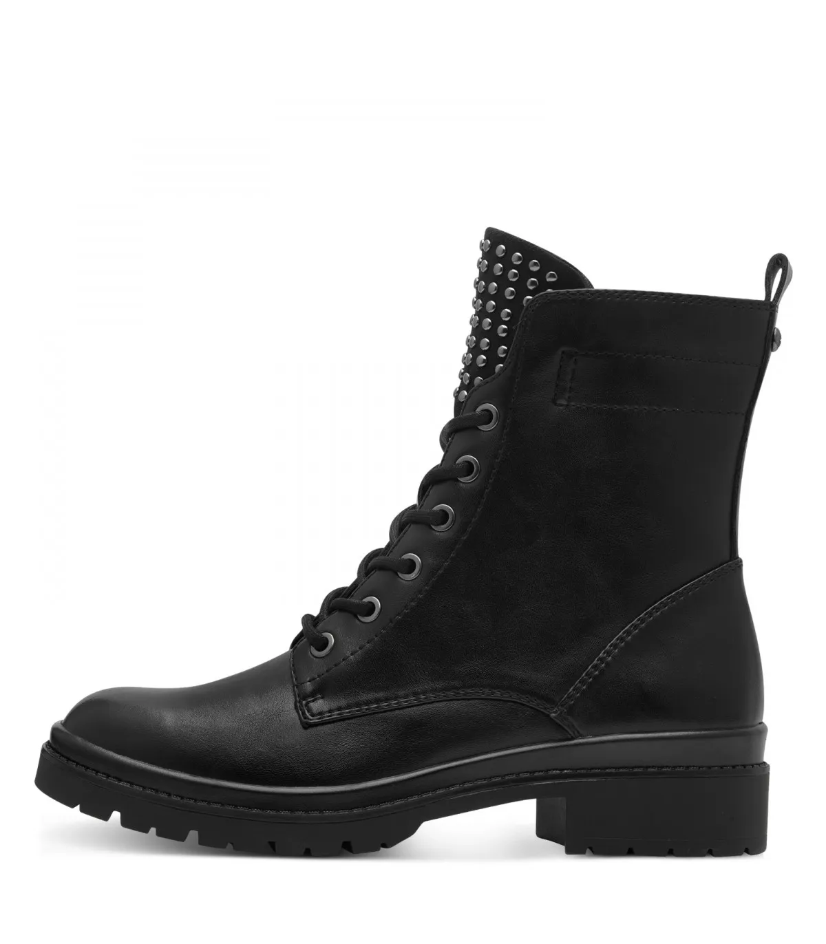 Tamaris Army Boot in Black 1-25236-43-001