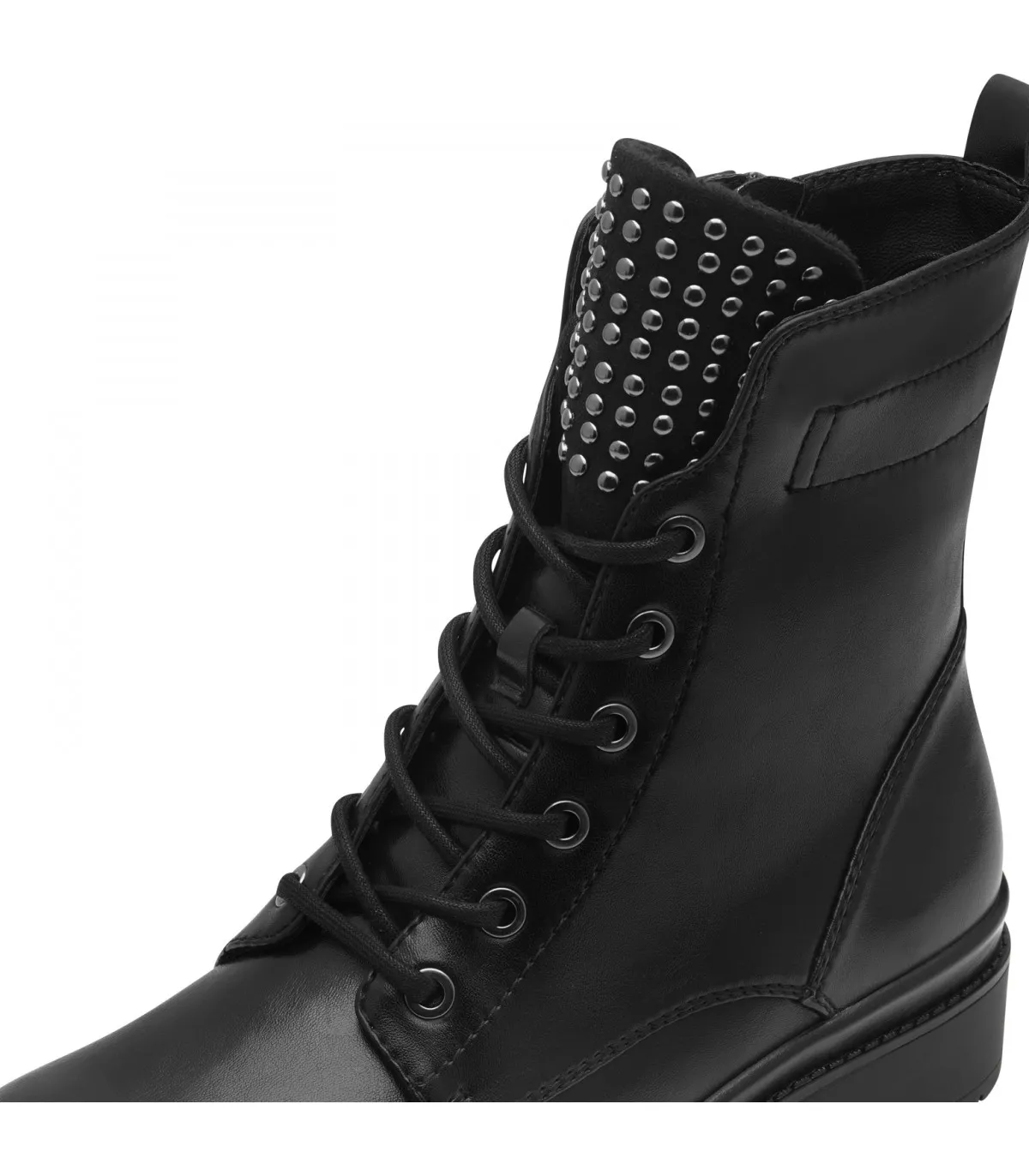 Tamaris Army Boot in Black 1-25236-43-001