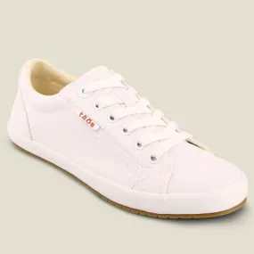 Taos Women’s Star Sneaker White Canvas