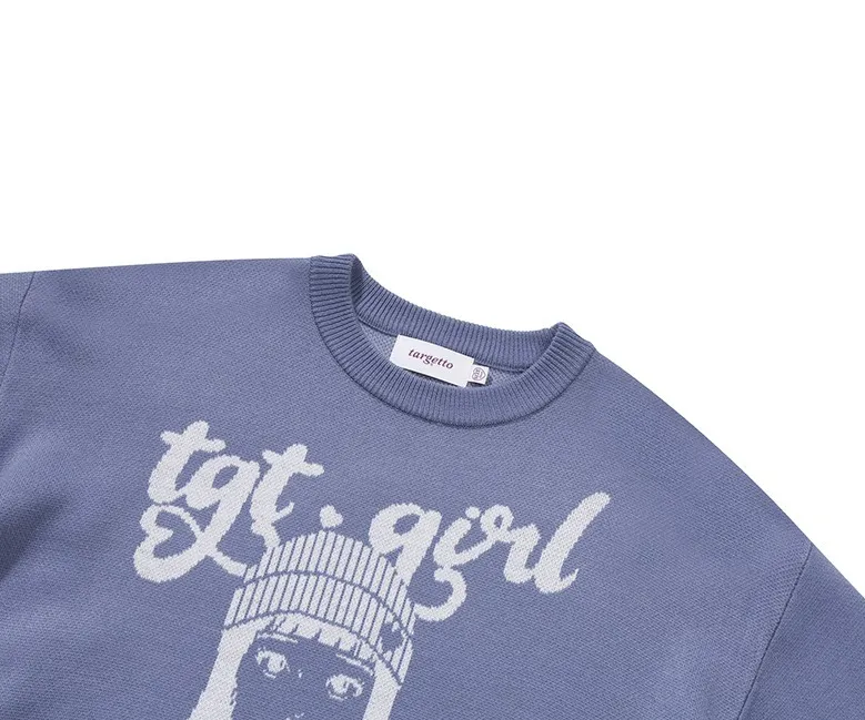 TARGETTO SEOUL  |Long Sleeves Logo V-neck & Crew neck